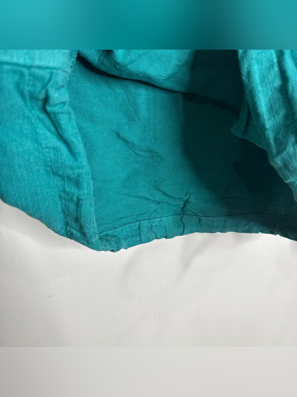 Jungmaven Shoreline Anorak Teal Hooded Jacket Hemp Cotton Unisex Size XS - Picture 7 of 10